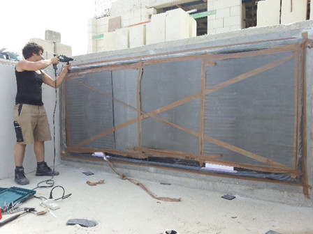 Installationsanleitung f&uuml;r Kachelbecken in Textform