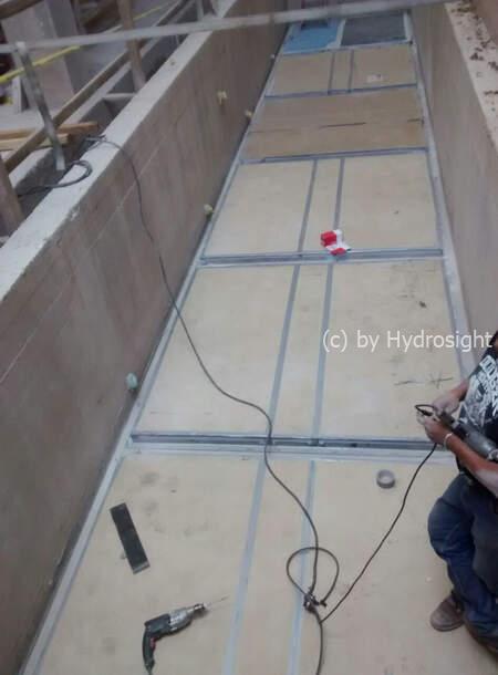 Colección de autos iluminada