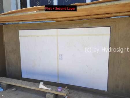 Étanchéification à l'aide de Aquafin