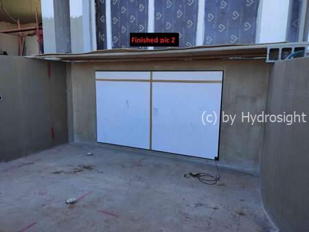 Étanchéification à l'aide de Aquafin