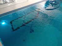 Unterwasser-Fenster in Polen