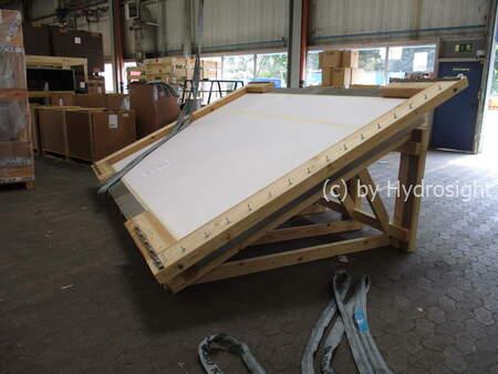 Hublot de Contrôle pour Bassin d'Essai & Recherche Subaquatique (ROV)