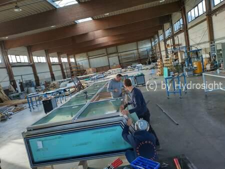Spezialverglasung für die Seehundstation Friedrichskoog