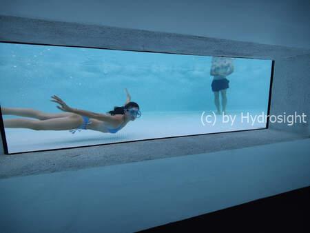 Underwater Windows: Rectangular Glazing